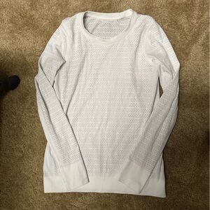 Lulu lemon White Long Sleeve top